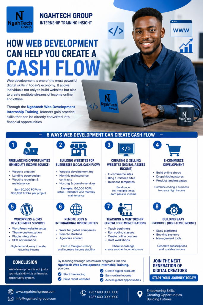 How Web Development Can Help You Create a Cash Flow